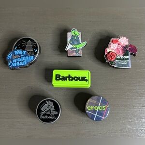 Barbour x Crocs Jibbitz Charms – Limited Edition (2025)